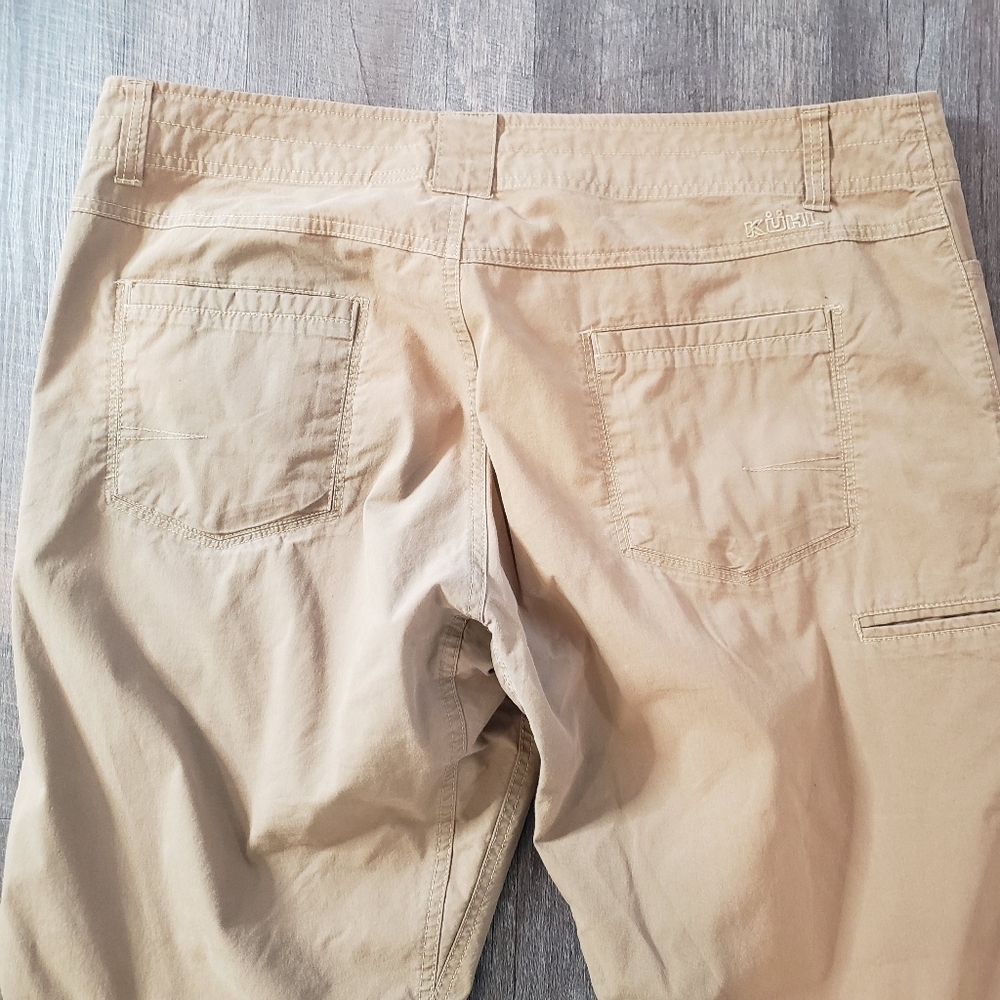 Kuhl Slax Pants Men's Size 40X30 Color: khaki - Picture 7 of 15